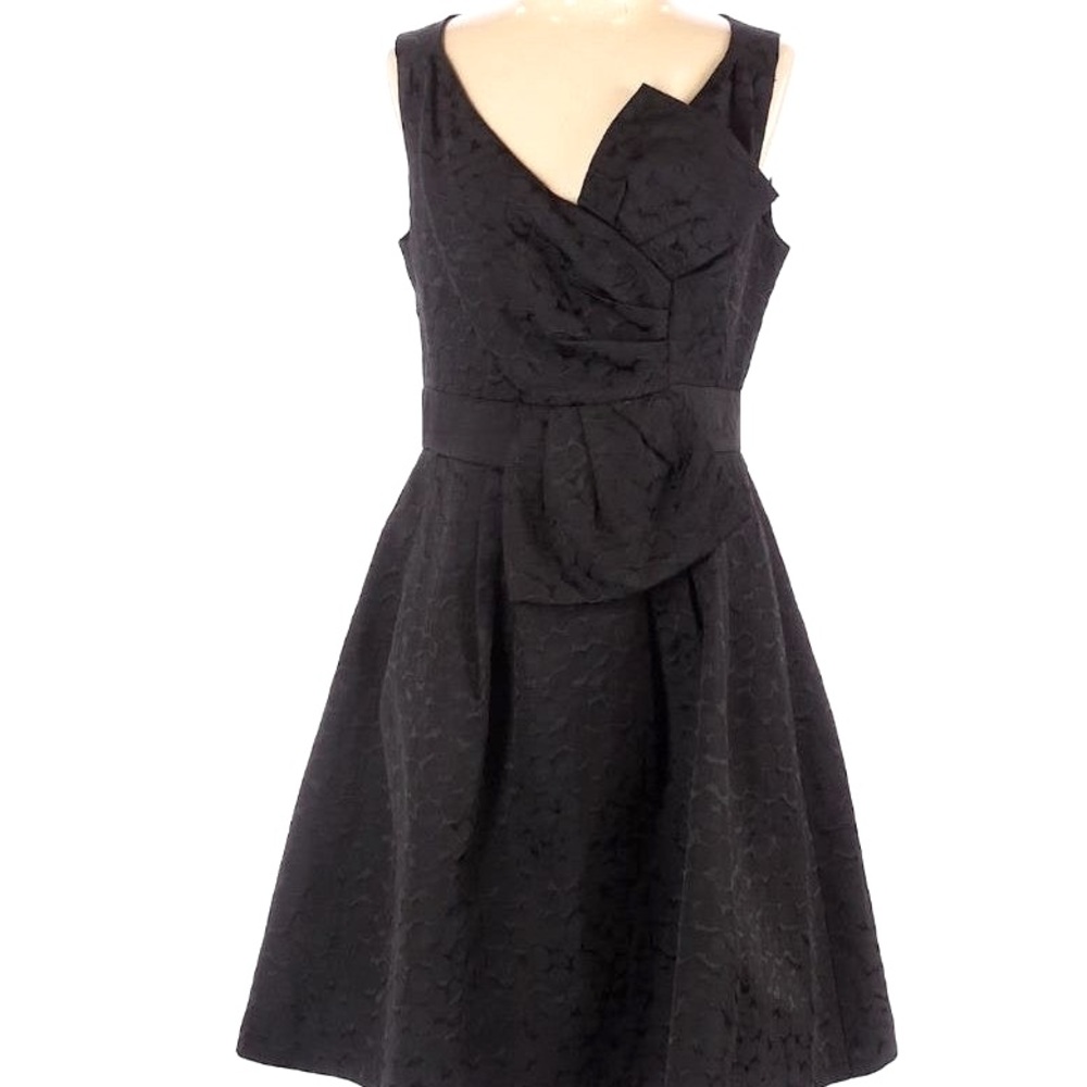 Black, Max and Cleo cocktail dress, zip back, size 4